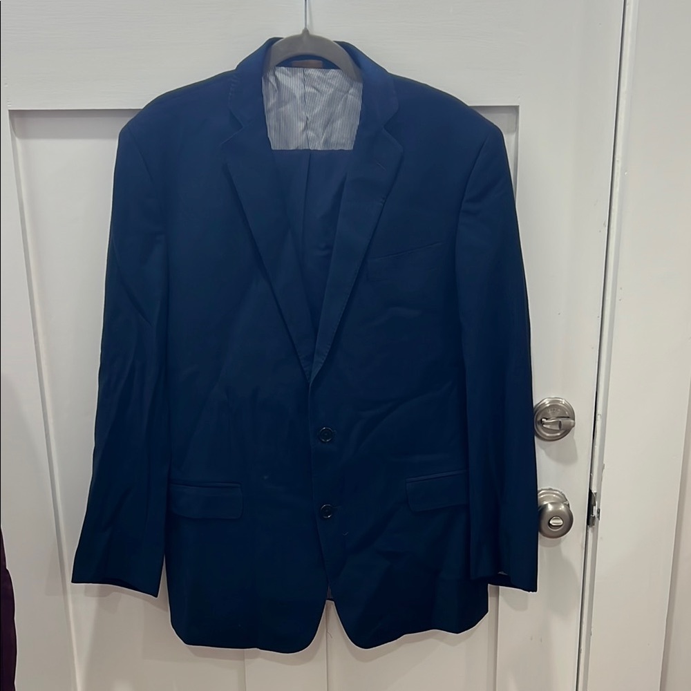 Brooks brothers blue suit 43R W36/L30